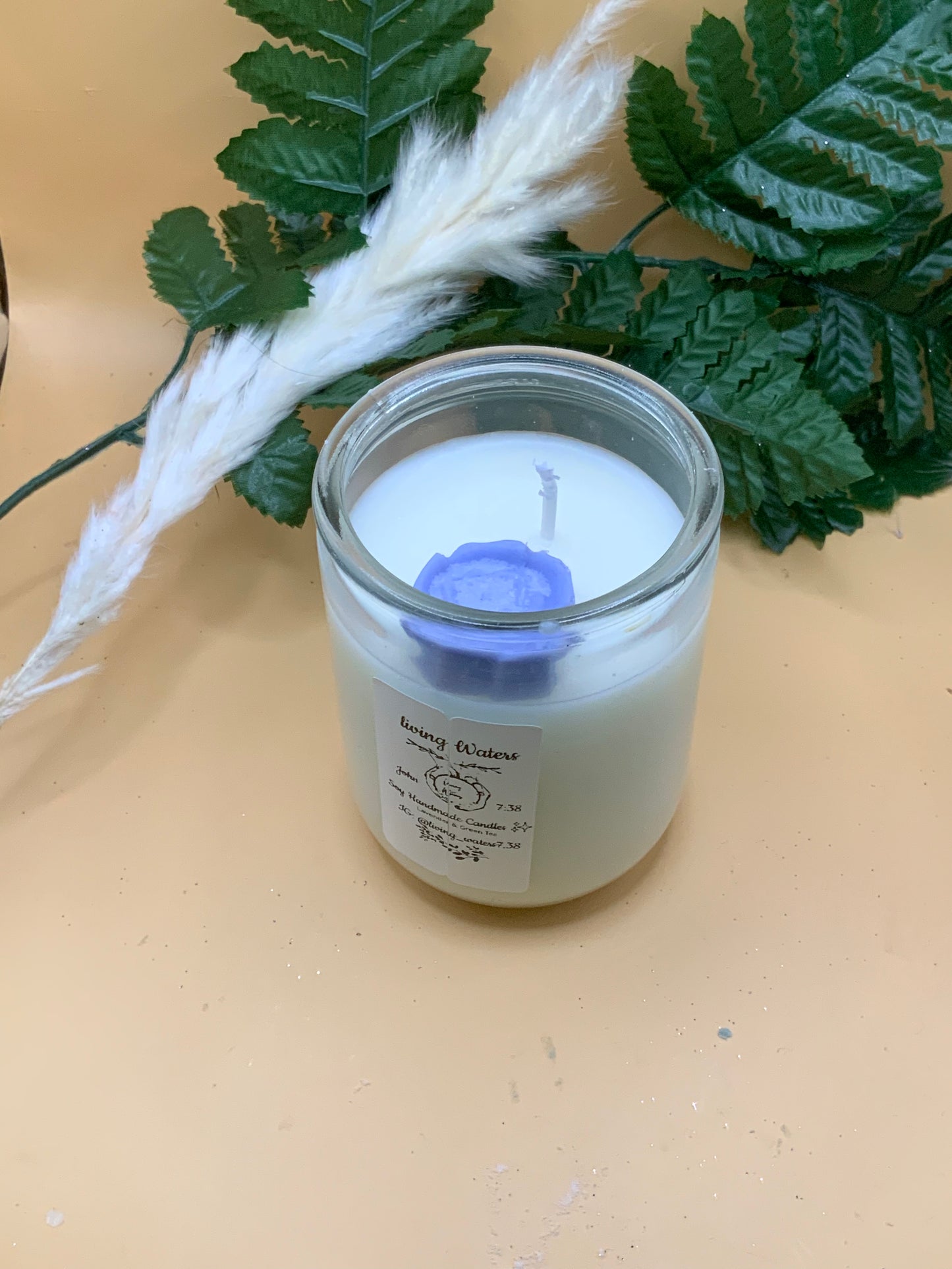 Lavender & Green Tea Soy candle