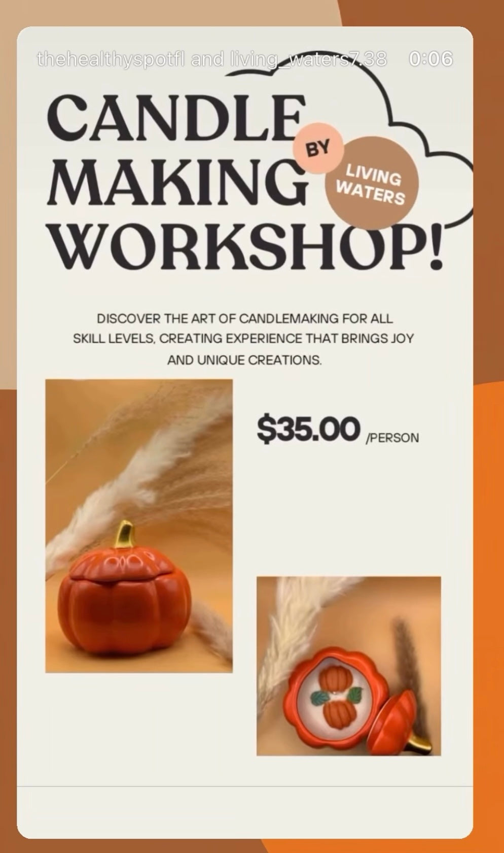 Candle making Class