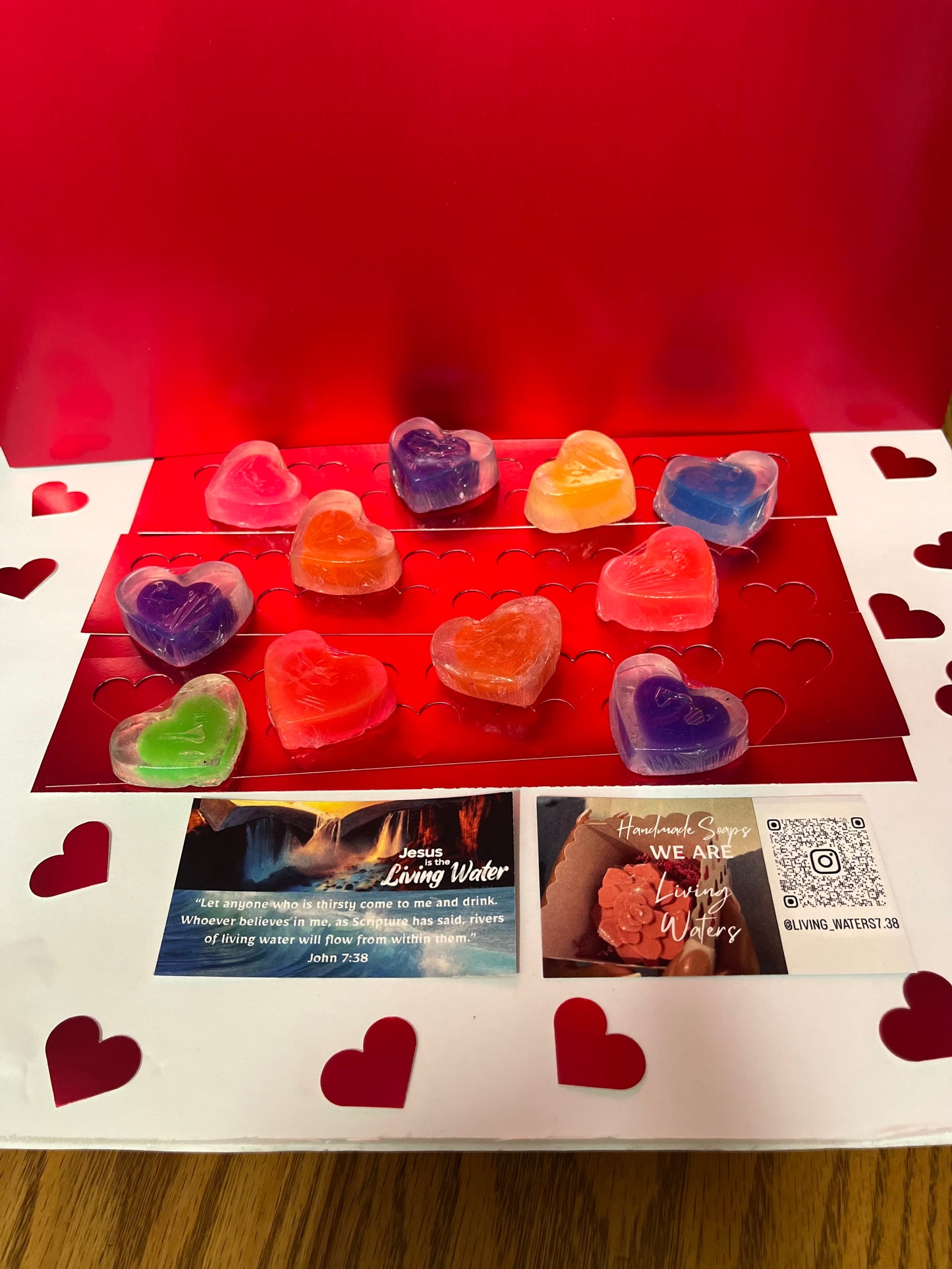 Colorful Clear Soaps