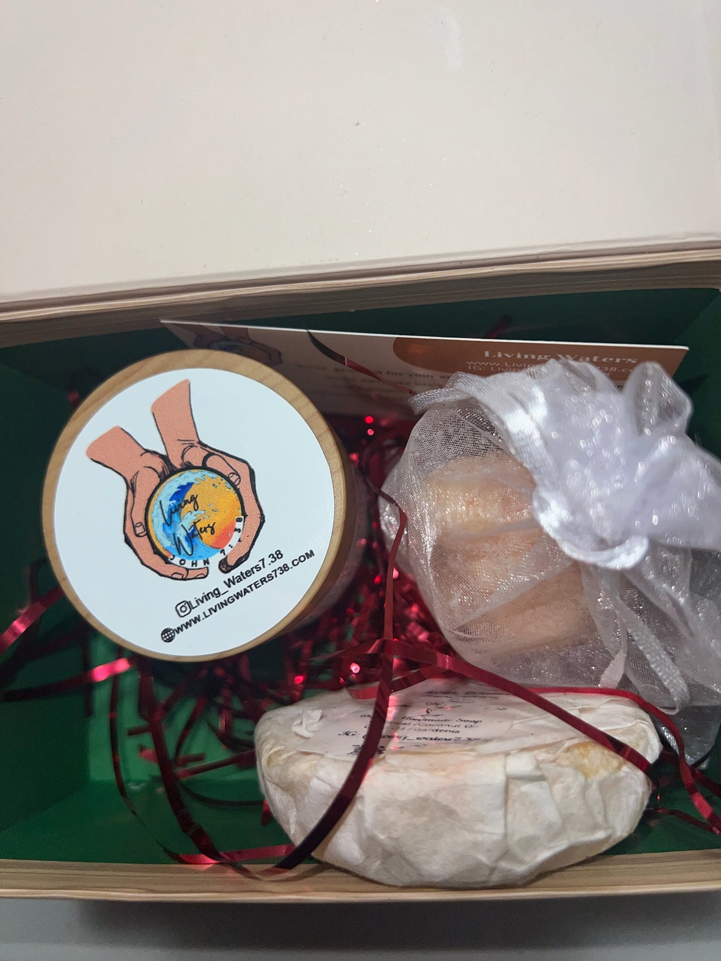 Christmas Burr Baskets