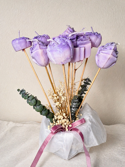 Flower Candle bouquets