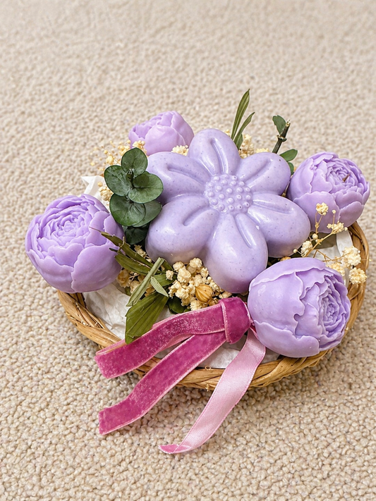 Flower Soap Baskets