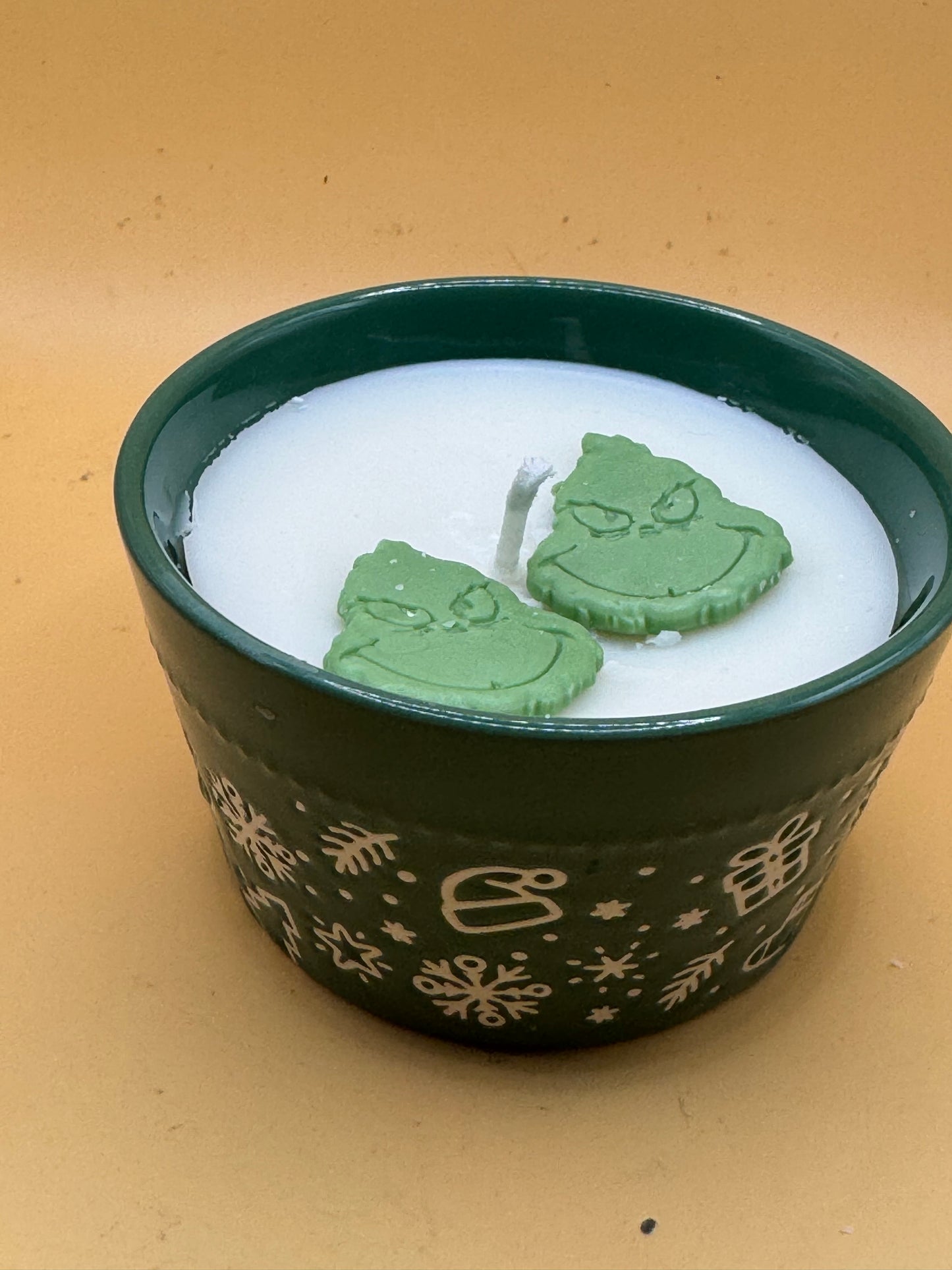 Grinch Candle