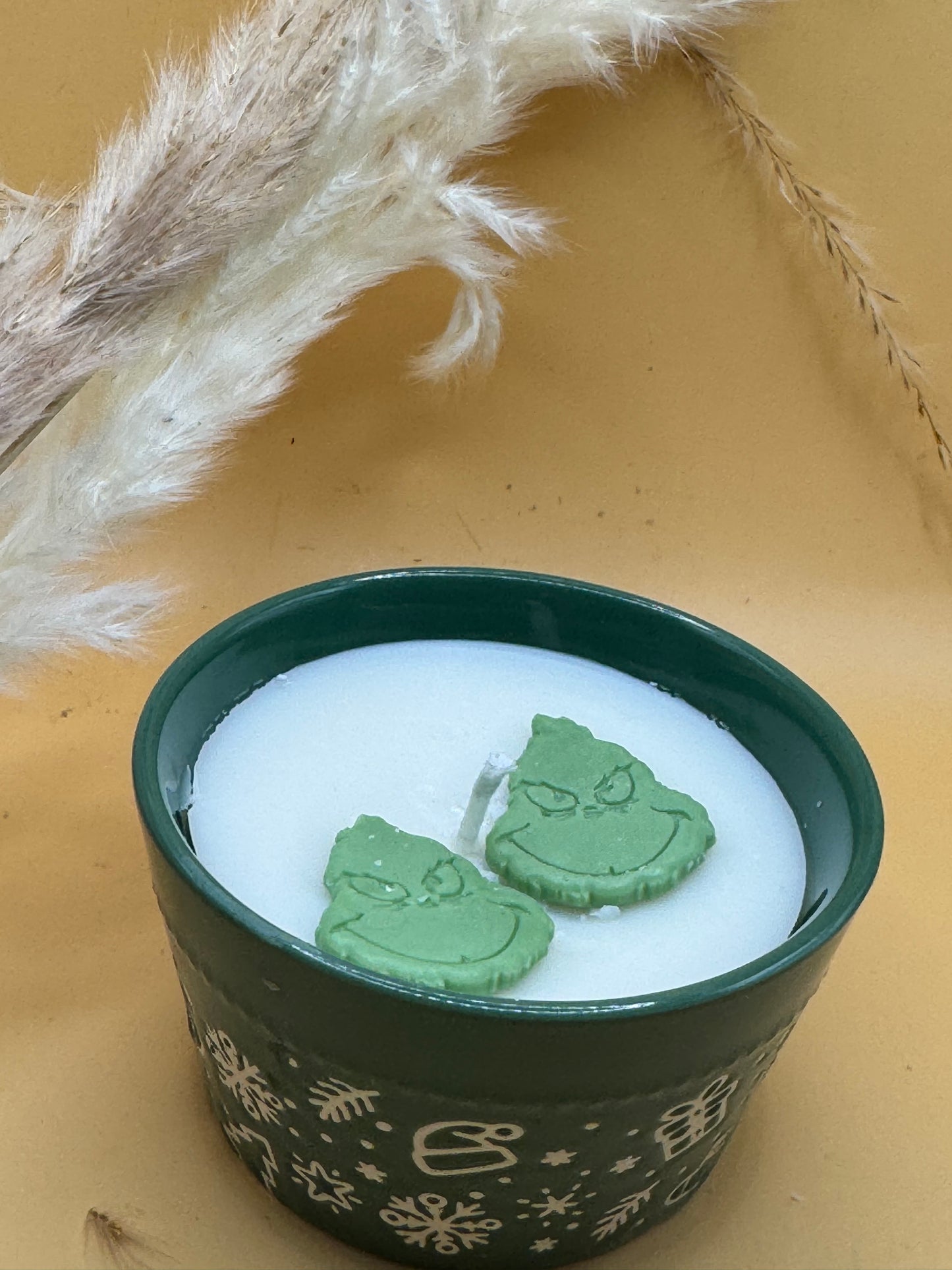 Grinch Candle
