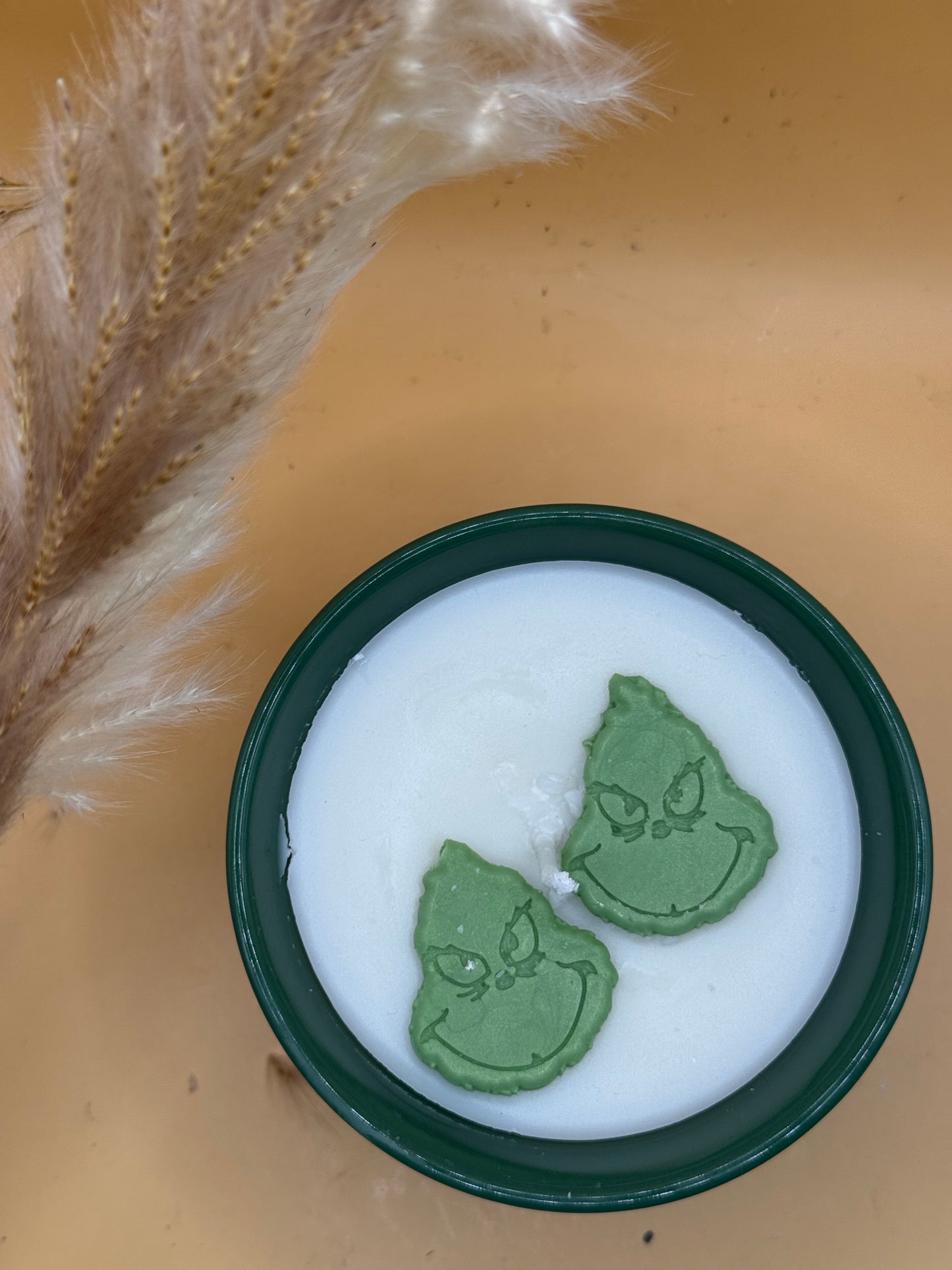 Grinch Candle