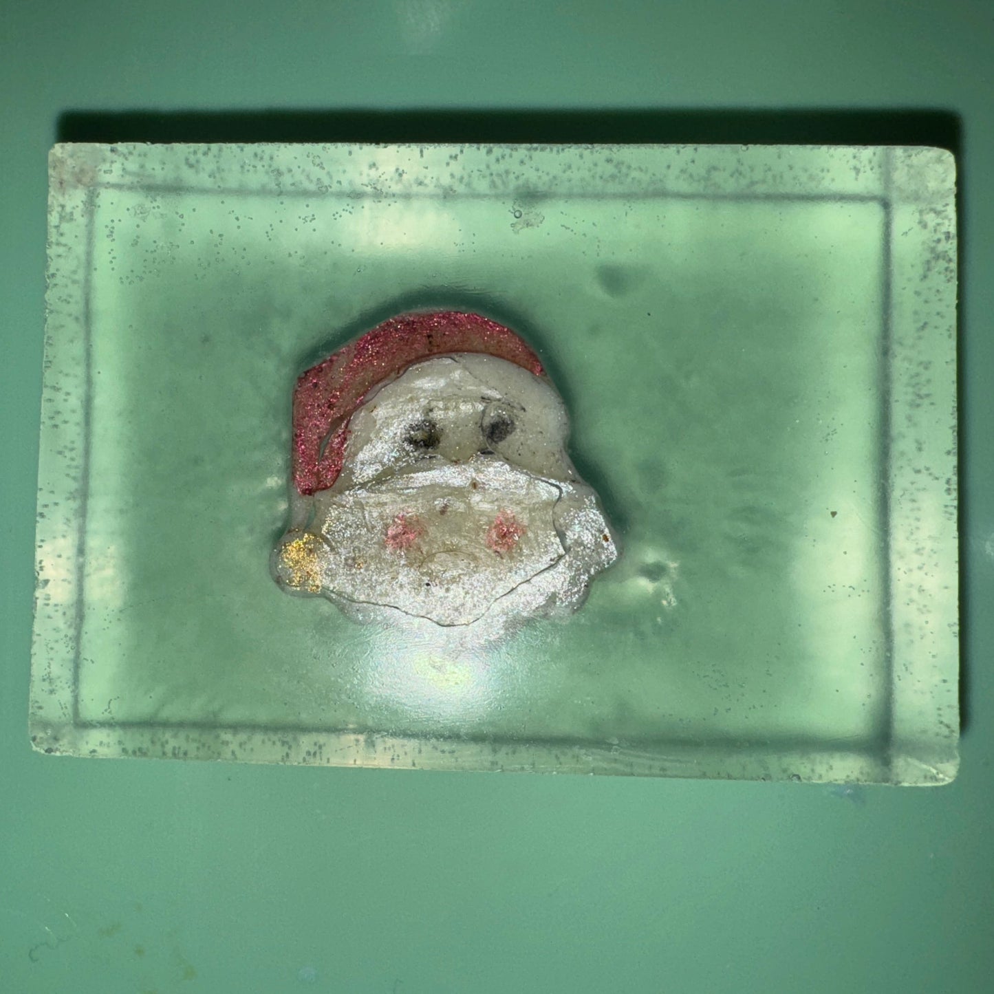 Santa bar Glycerin soap