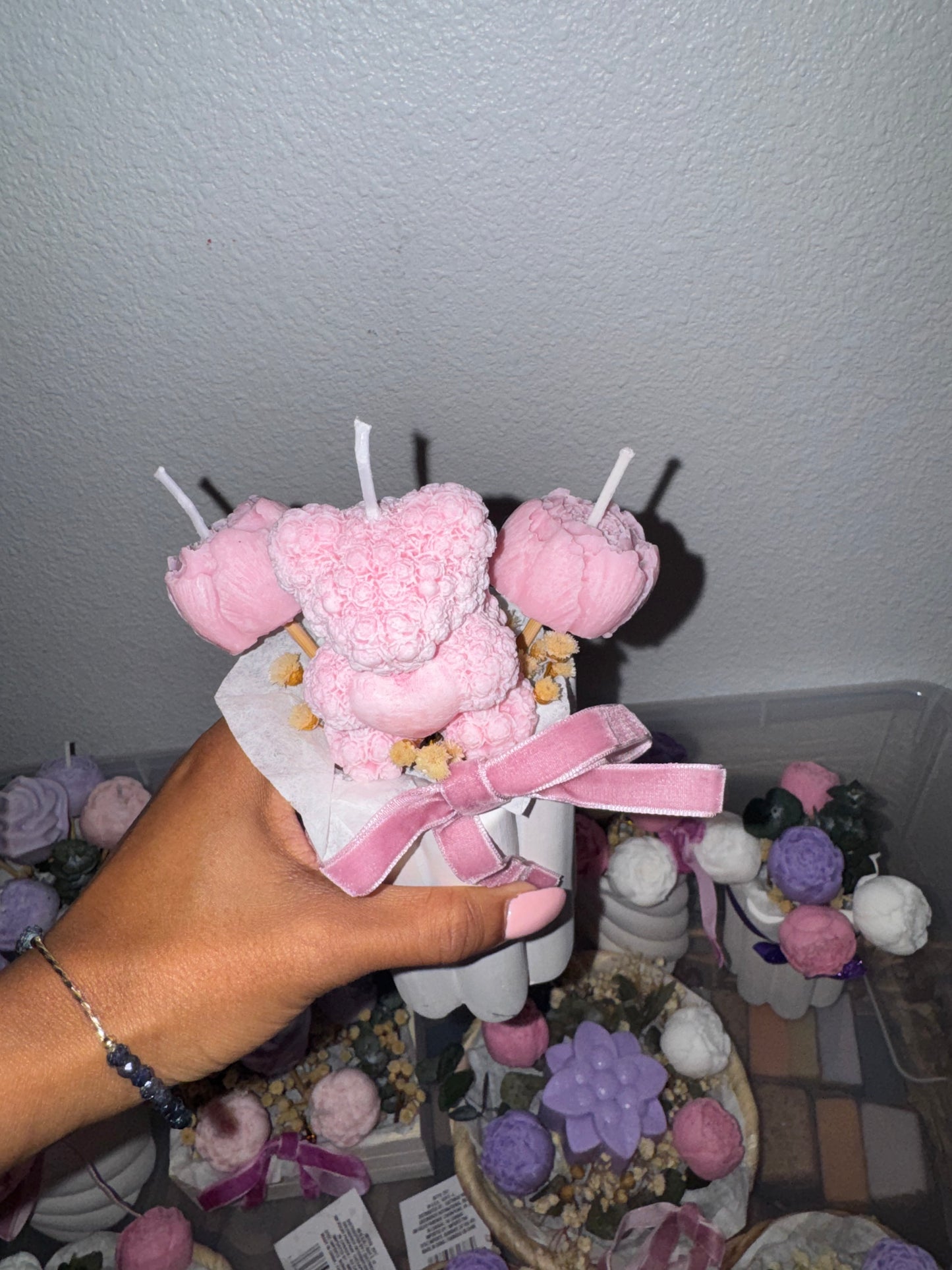 Soy Candle bouquet