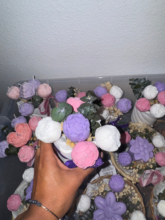 Soy Candle bouquet