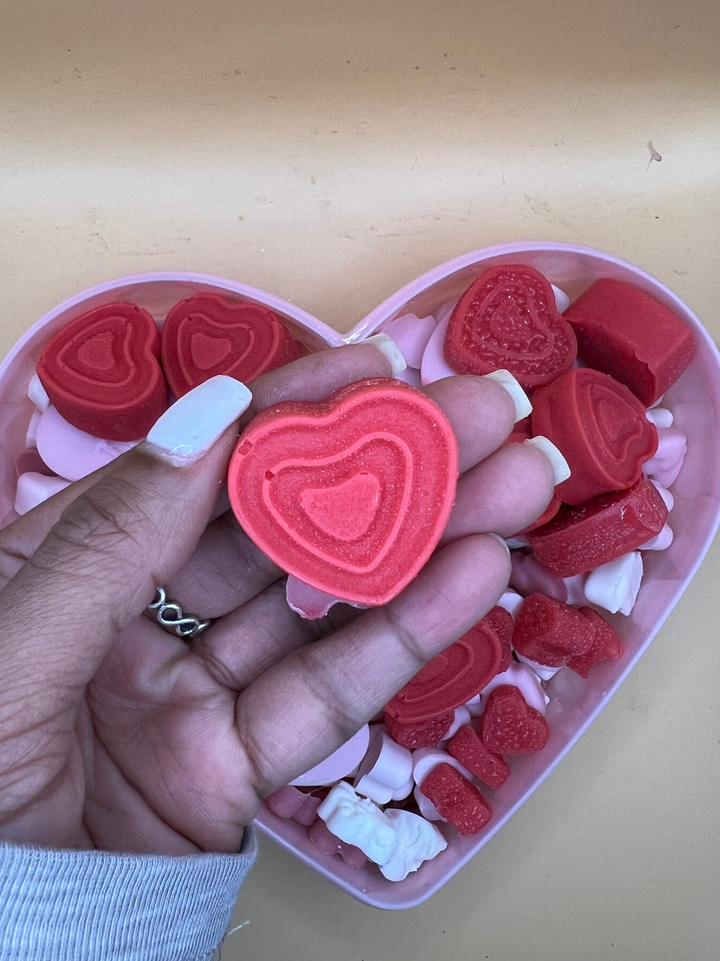 Heart Soap Samples